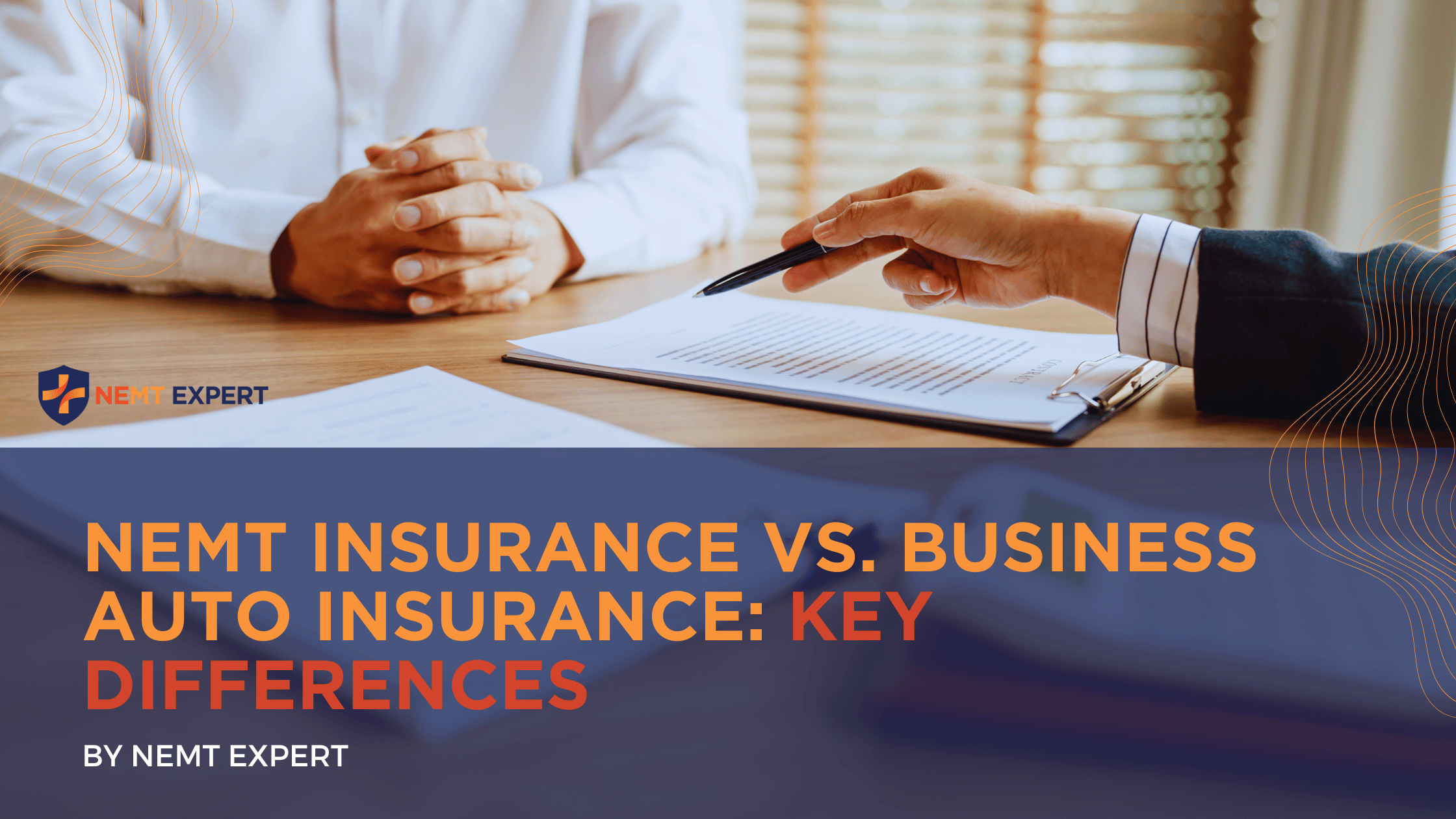 NEMT Experts | Non-Emergency Medical Transportation Insurance | Paratransit Insurance | NEMT Insurance | NEMT Insurance Provider | General NEMT Auto Insurance | General Liability | Professional Liability | SAM Coverage | Workers Compensation | Umbrella Insurance | NEMT Insurance vs. Auto Insurance: Key Differences